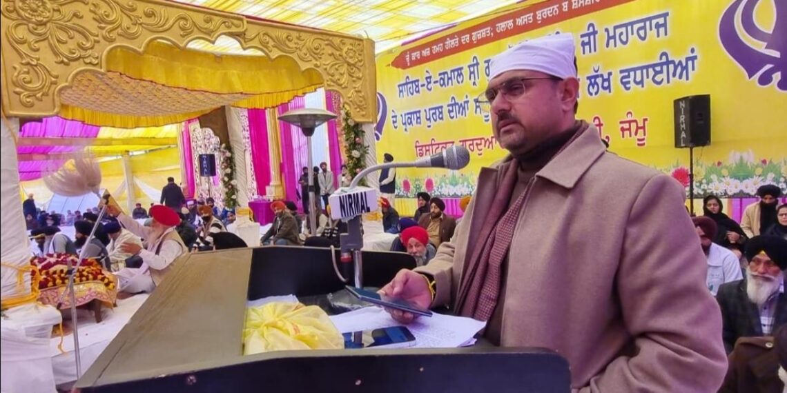 Satish Sharma attends Prakash Purab celebrations of Sri Guru Gobind Singh Ji