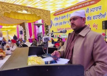Satish Sharma attends Prakash Purab celebrations of Sri Guru Gobind Singh Ji