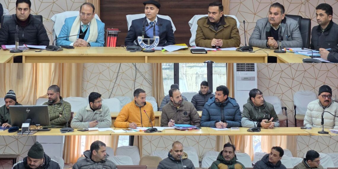NCORD meeting reviews drug control measures in Kishtwar