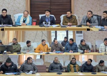 NCORD meeting reviews drug control measures in Kishtwar