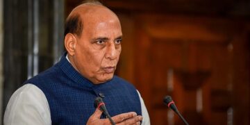 Rajnath Singh cautions against rising threat of ‘white collar terrorism’