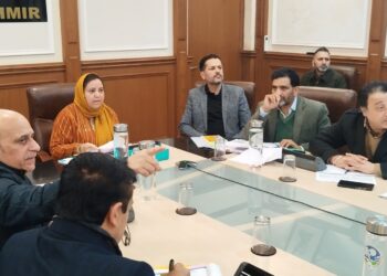 Sakeena Itoo calls for complete sanitation revamp in J&K hospitals