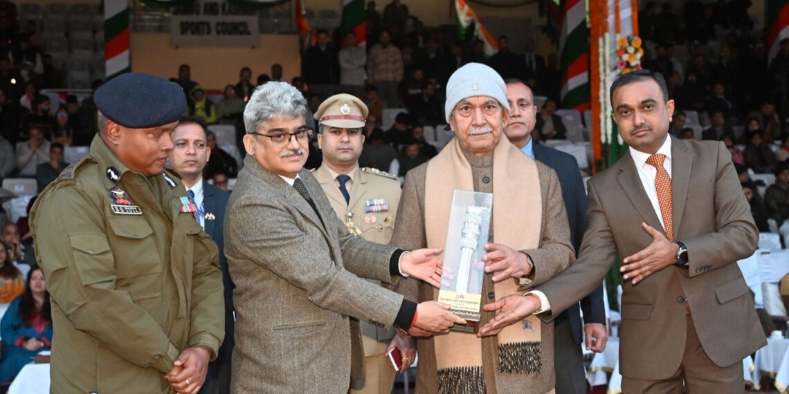 77th R-Day celebrations culminate with Beating Retreat Ceremony