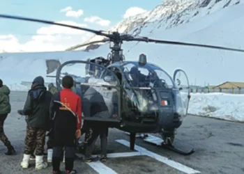 Three critical patients among 8 airlifted from snow-covered Tangdhar