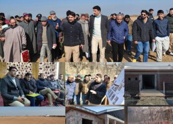 RDD Secretary reviews development works in Budgam, Khansahib blocks