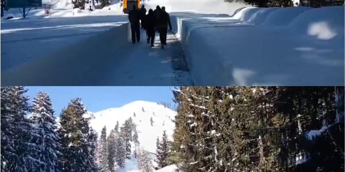 BRO steps up snow clearance on Mughal Road