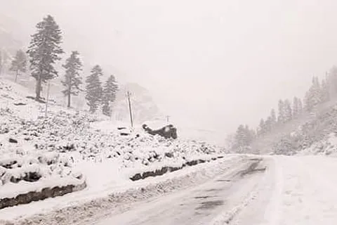 Snowfall in higher reaches chills Kashmir; dense fog in Jammu