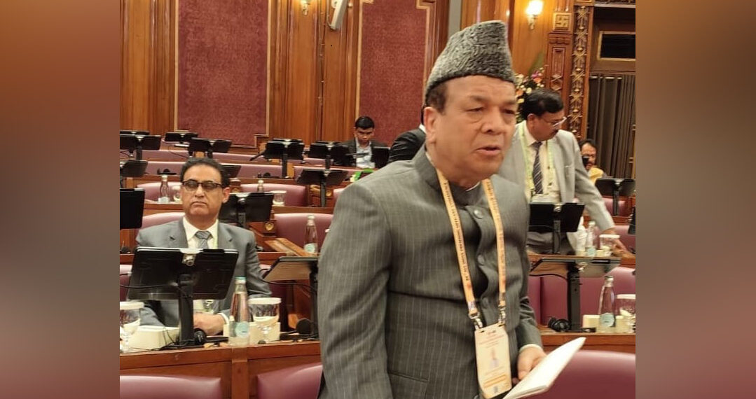 J&K Assembly Speaker addresses AIPOC 2026 in Lucknow