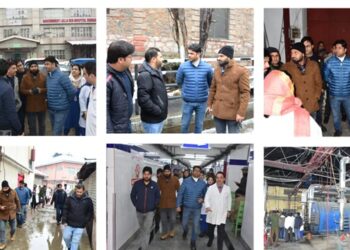 Srinagar admin, SMC review weather preparedness across district