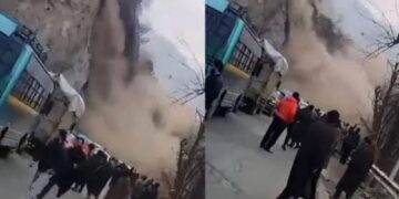 Baramulla-Uri highway hit by landslide, traffic snarled