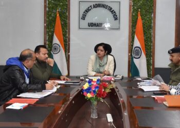 DC Udhampur reviews taskforce measures to curb illegal mining