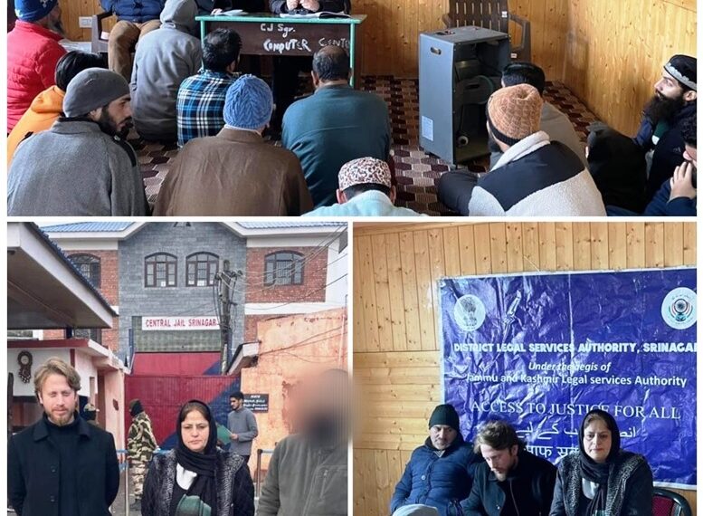 DLSA Srinagar holds legal awareness programme at Central Jail
