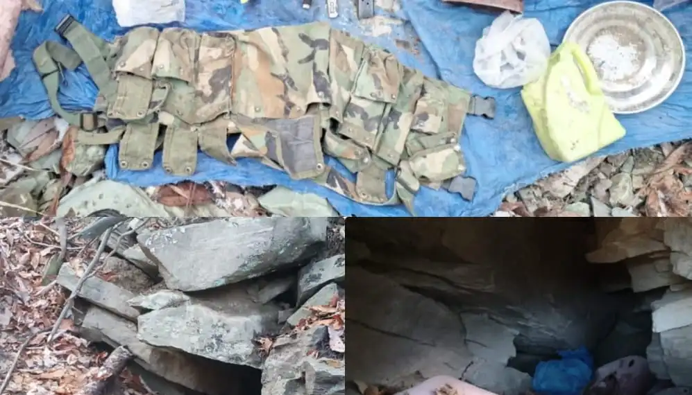 Forces bust terrorist hideout in north Kashmir