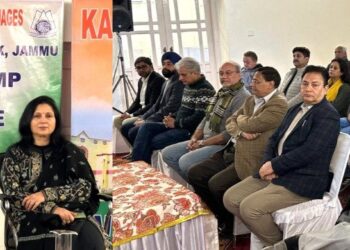 Sanjeev Verma inaugurates 3-Day Painting camp on “My India, My Vote” in Jammu