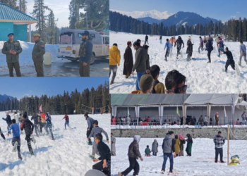 Snow carnival held at Doodpathri