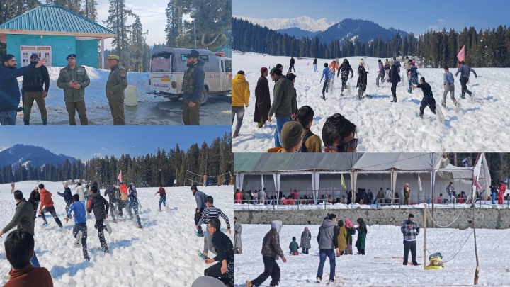 Snow carnival held at Doodpathri