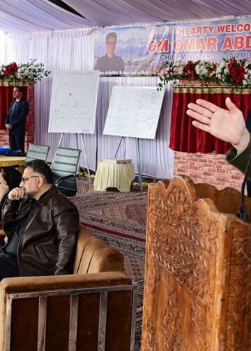 CM Omar launches ₹190 crore projects for Srinagar-Budgam