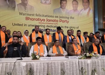 BJP expands in Kashmir as several leaders switch sides