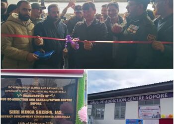 Sopore gets drug de-addiction centre