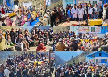SWD organizes special health & awareness camp for senior citizens at Kuchal- Kishtwar