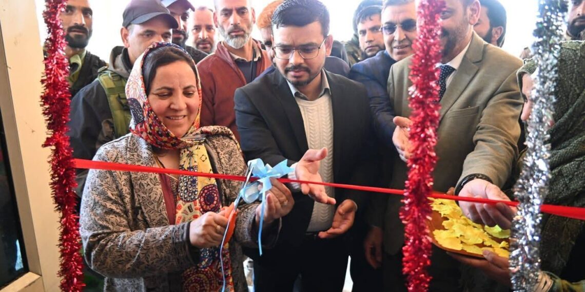 Sakeena Itoo inaugurates HDU at district hospital Kulgam