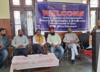 CBC holds day-2 pre-publicity programme at Gujjar & Bakerwal hostel in Udhampur