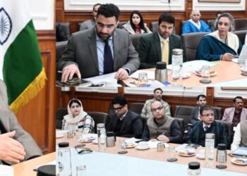 CS consults NITI Aayog to strengthen food safety regime in J&K