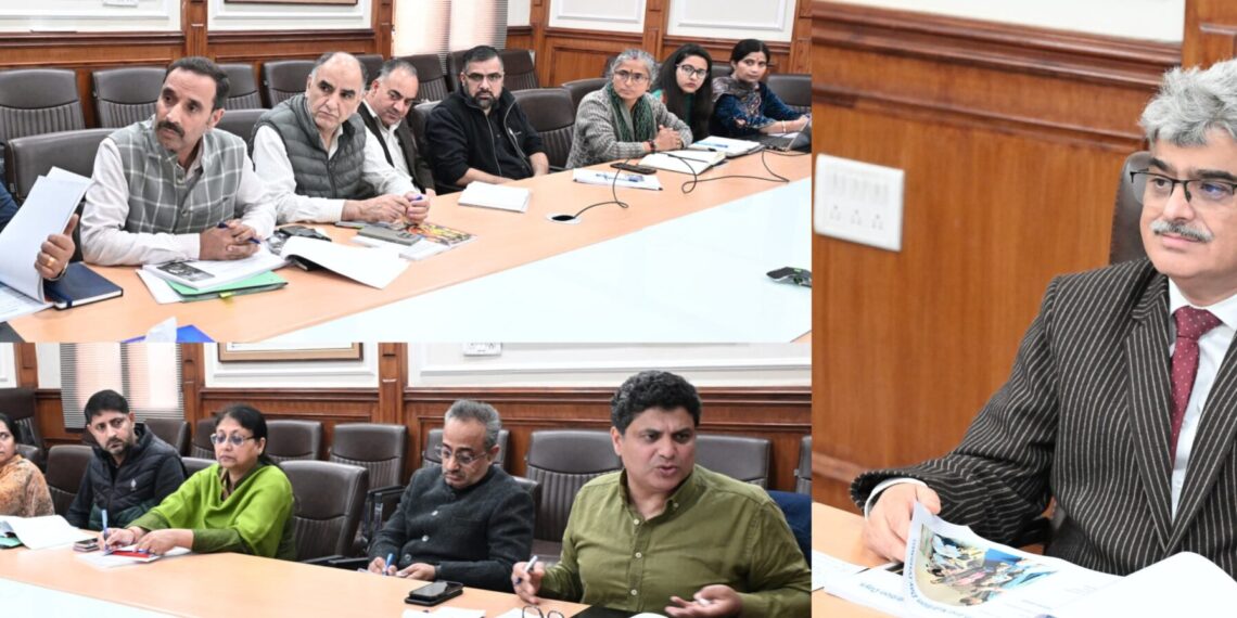 CS reviews Early Childhood Care and Education framework in J&K
