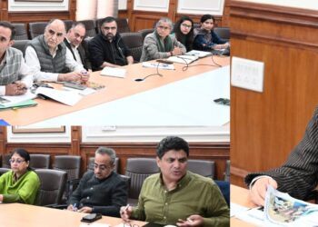 CS reviews Early Childhood Care and Education framework in J&K