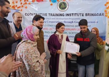 Boosting cooperatives with good governance at CTI Srinagar