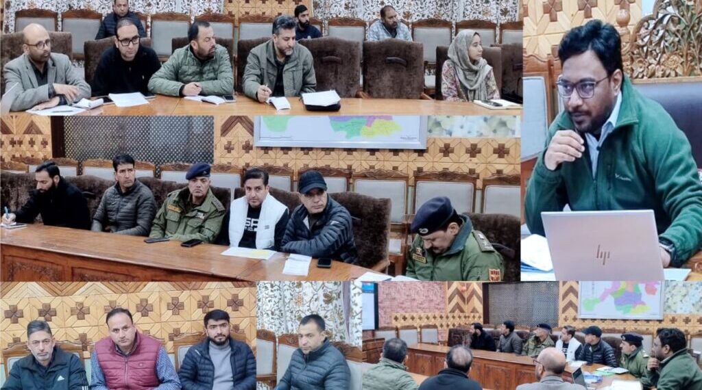 DDMA Kupwara reviews disaster response preparedness