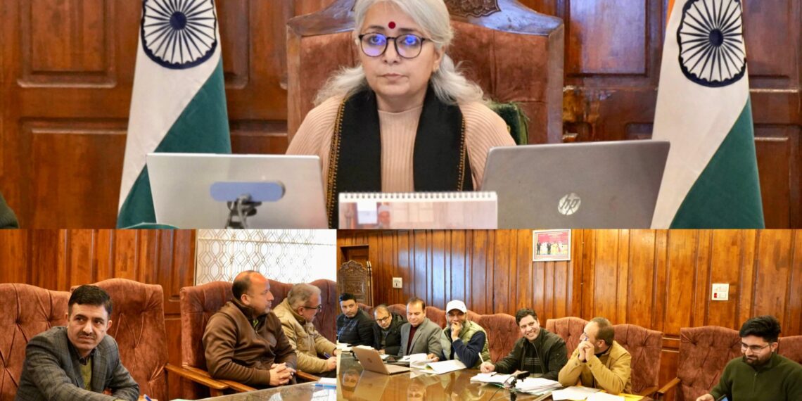 DC Bandipora reviews environment plan