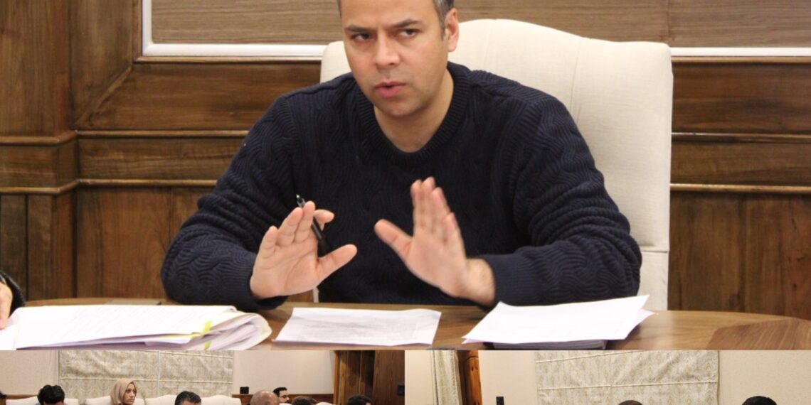 DC Budgam reviews infrastructure, safety issues at NIFT campus