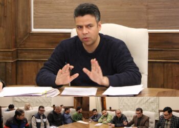 DC Budgam reviews infrastructure, safety issues at NIFT campus