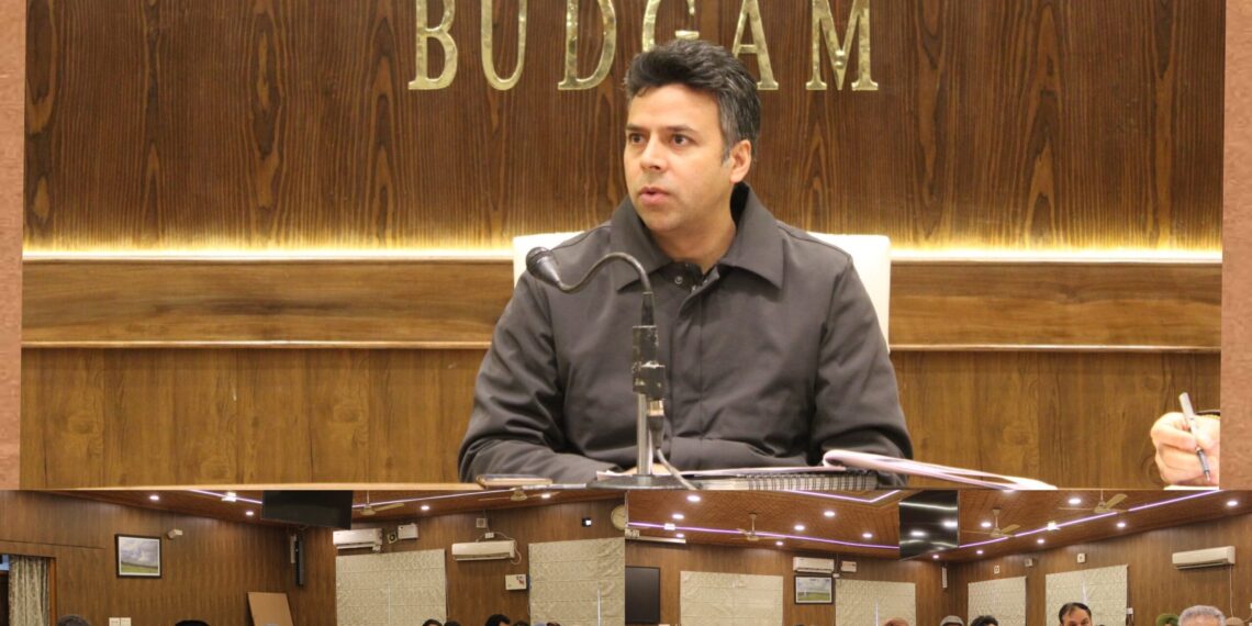 DC Budgam Reviews RGSA, SBM-G progress, stresses timely completion