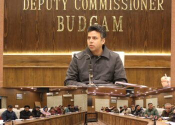 DC Budgam Reviews RGSA, SBM-G progress, stresses timely completion