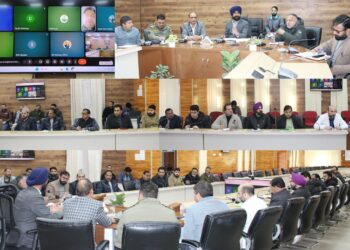 DC Doda chairs preparatory meeting for Maha Shivratri, holy month of Ramzan