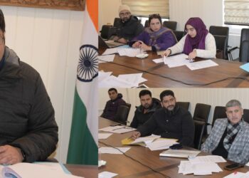DC Ganderbal reviews Mission YUVA implementation, approves 202 cases 