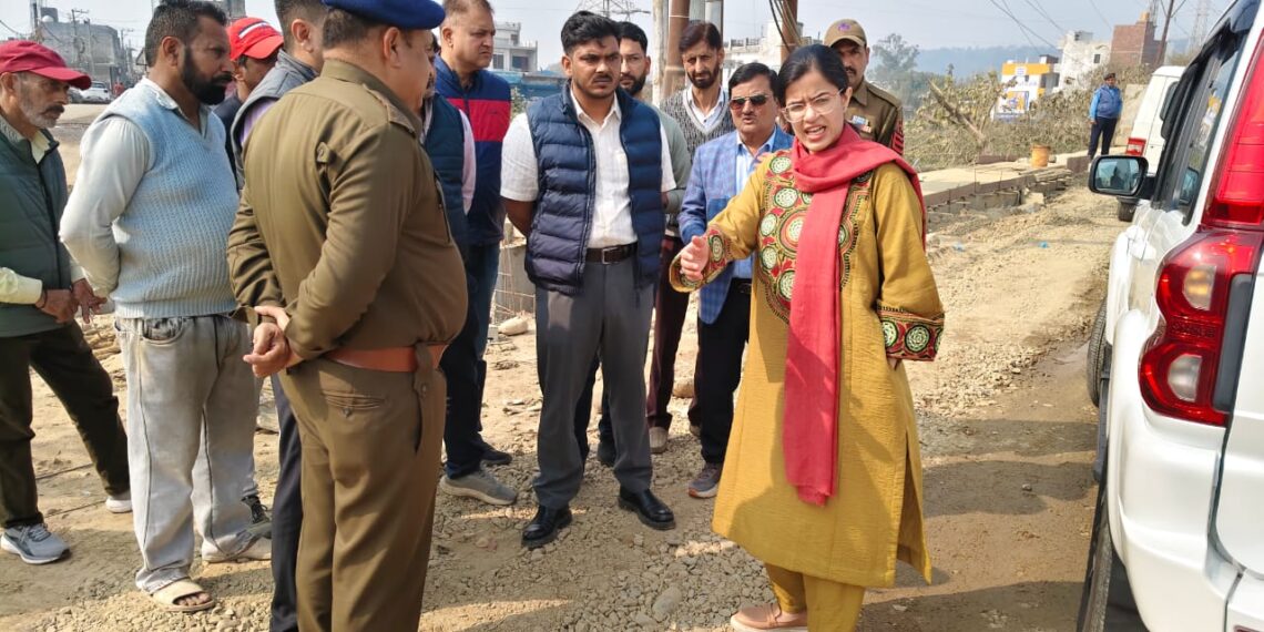 DC Samba directs NHAI for timely completion of works