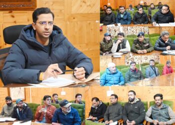 DC Shopian chairs District-Level Telecom Committee meeting