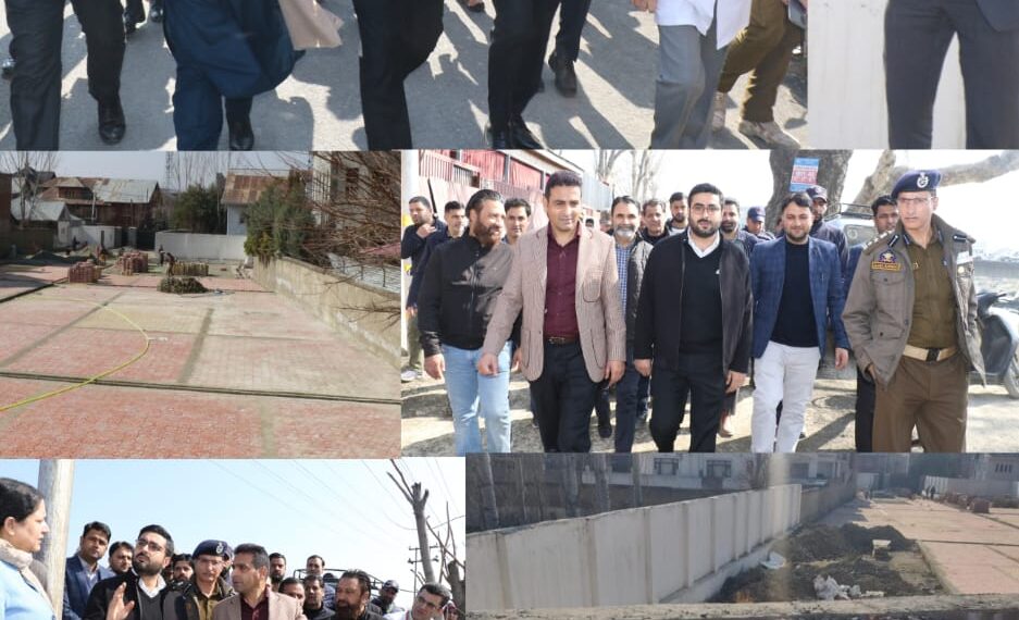 DC Srinagar reviews alternate entry, parking works at Bone and Joint Hospital