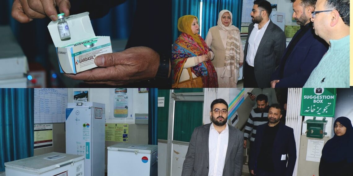 DC Srinagar flags off free HPV vaccination for adolescent girls