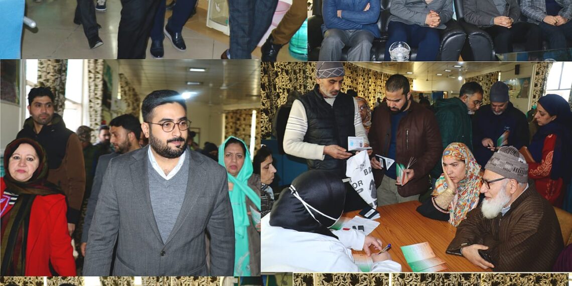DC Srinagar launches vaccination programme for Hajj 2026 pilgrims