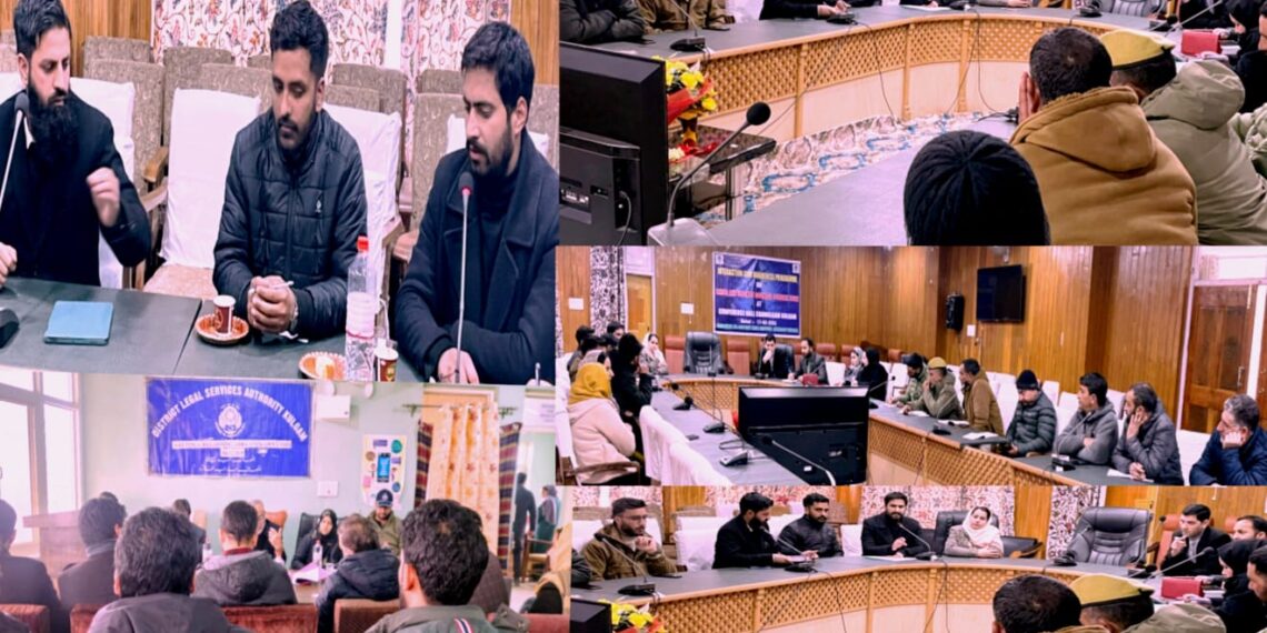 DLSA Kulgam holds awareness programme on Legal Aid Defence Counsel scheme