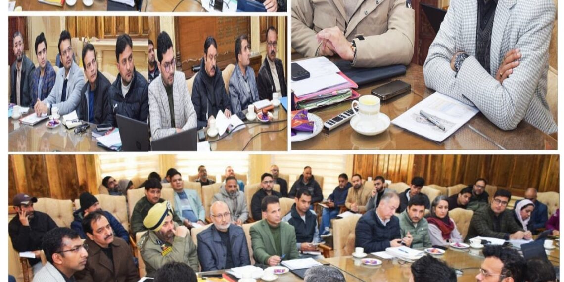 Div Com Kashmir reviews Amarnath Yatra 2026 arrangements, stresses timely works