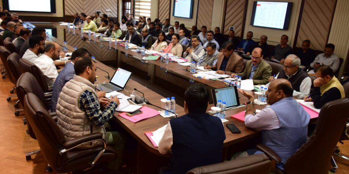 Deputy Chief Minister calls for monitoring, quality execution of projects in J&K