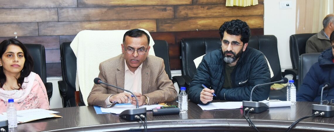 Director Agriculture reviews progress of key departmental schemes