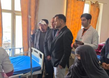 Director Health Services Jammu conducts visit to CHC Thathri