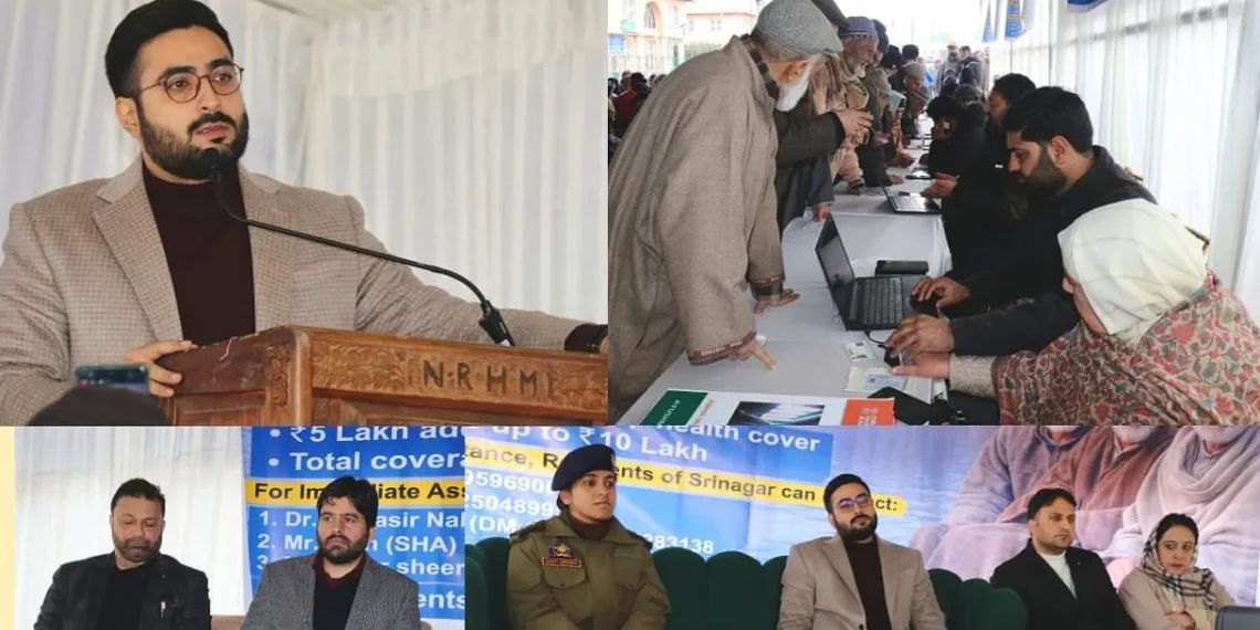 Mega Vay Vandana registration camp held in Srinagar 