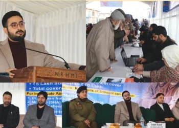 Mega Vay Vandana registration camp held in Srinagar 